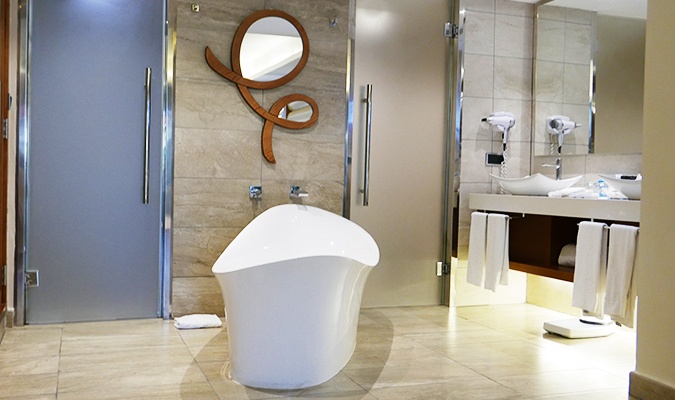 bathrooms